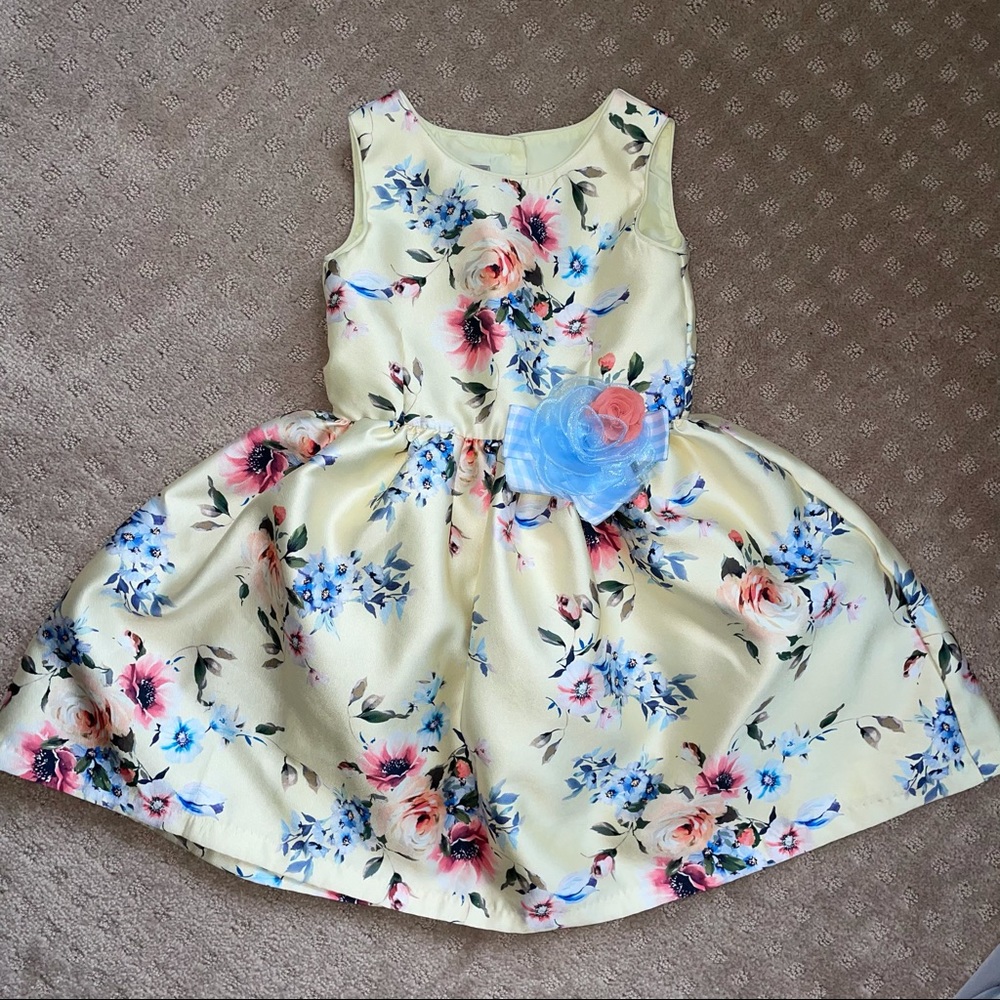 Yellow Pastourelle Dress